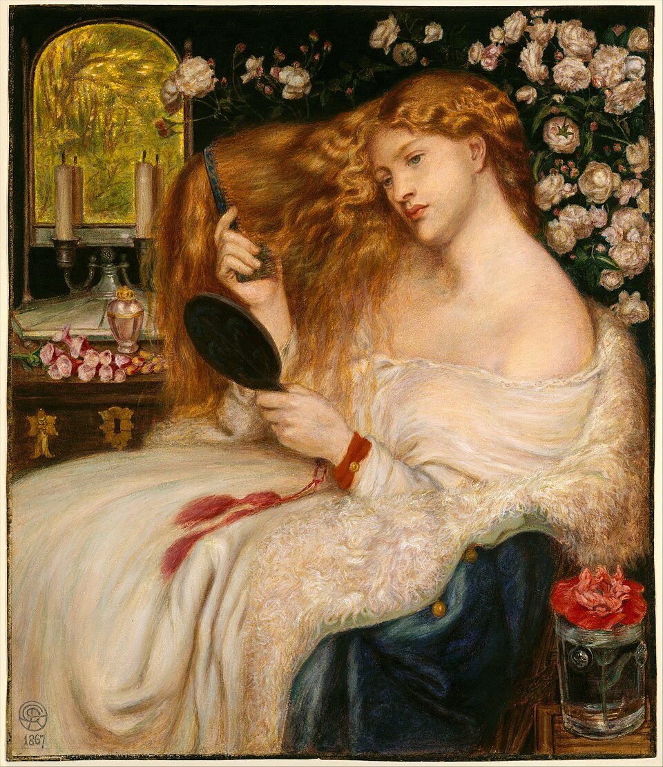 Lady Lilith, de Dante Gabriel Rossetti 